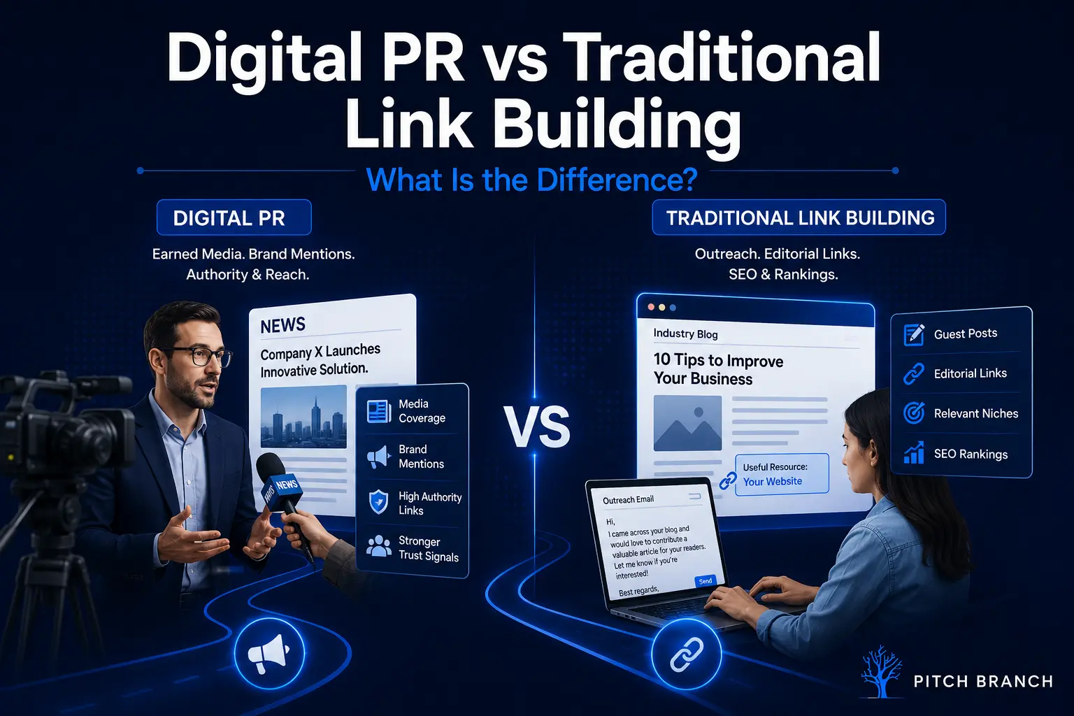 Digital PR vs traditional link building what is the difference