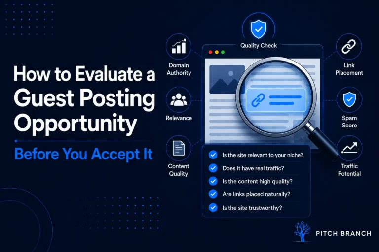 How to evaluate a guest posting opportunity before you accept it